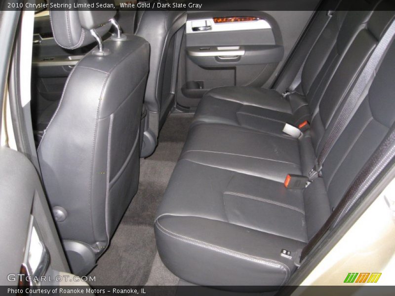White Gold / Dark Slate Gray 2010 Chrysler Sebring Limited Sedan