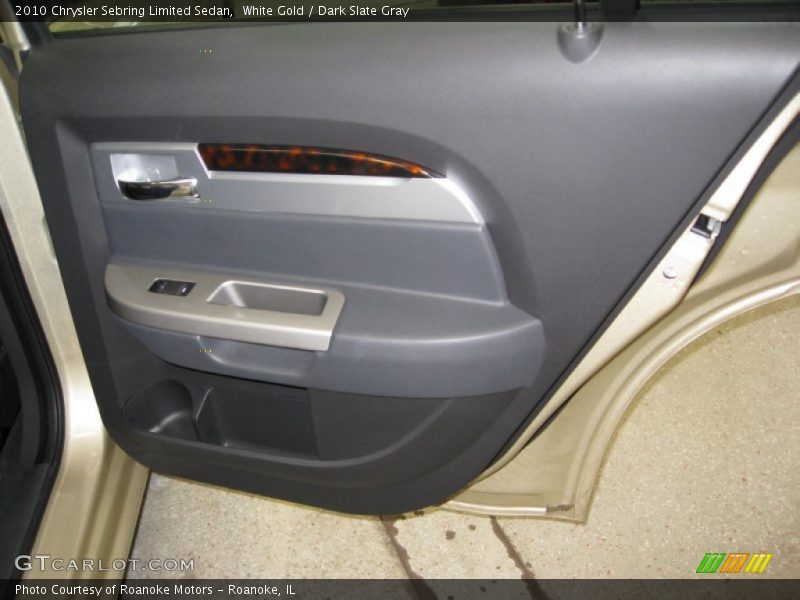 White Gold / Dark Slate Gray 2010 Chrysler Sebring Limited Sedan