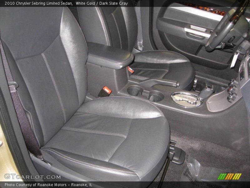White Gold / Dark Slate Gray 2010 Chrysler Sebring Limited Sedan