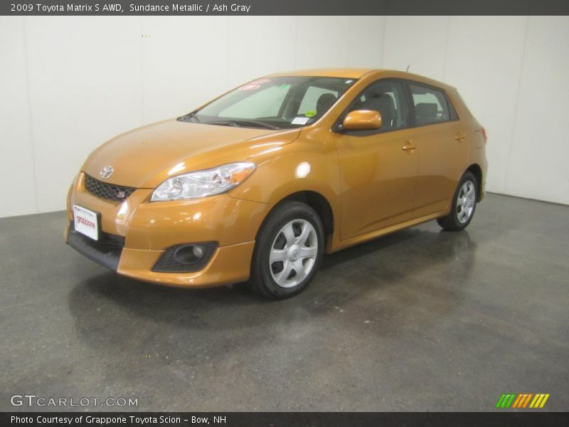 Sundance Metallic / Ash Gray 2009 Toyota Matrix S AWD