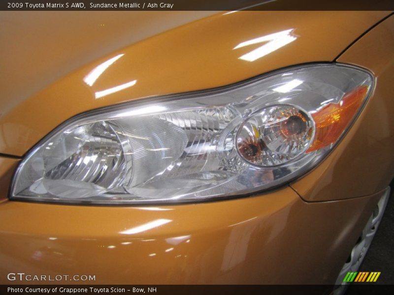 Sundance Metallic / Ash Gray 2009 Toyota Matrix S AWD