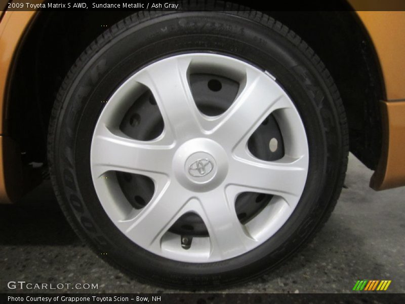 Sundance Metallic / Ash Gray 2009 Toyota Matrix S AWD