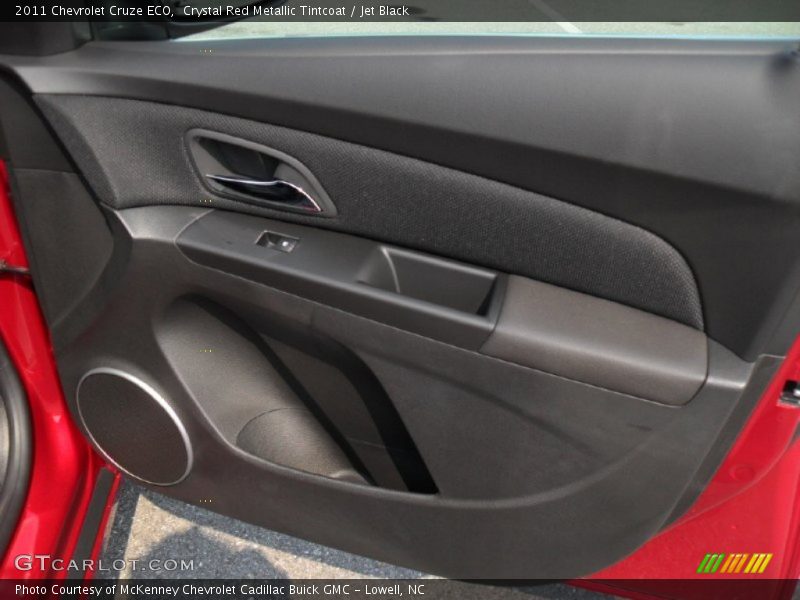 Crystal Red Metallic Tintcoat / Jet Black 2011 Chevrolet Cruze ECO