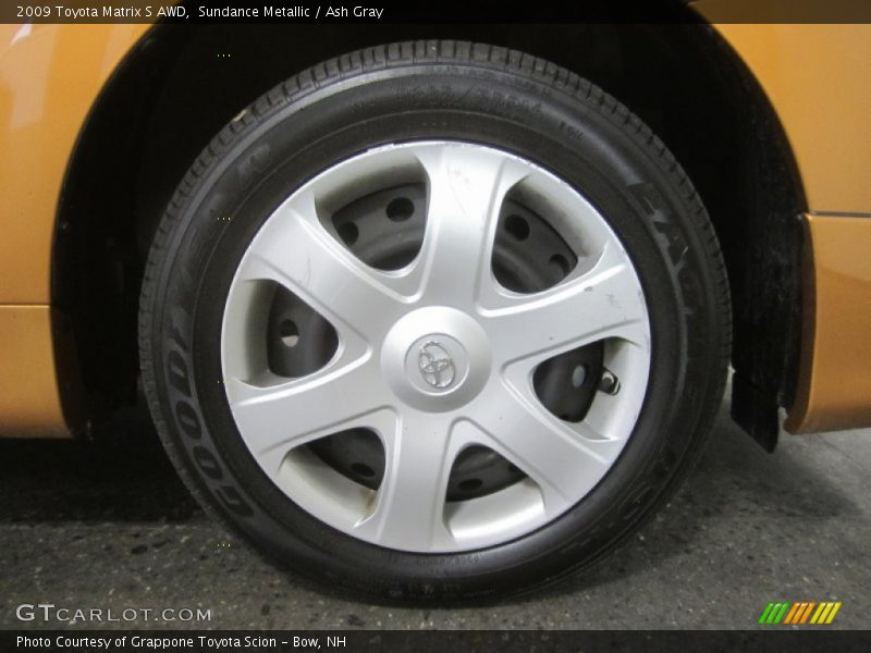 Sundance Metallic / Ash Gray 2009 Toyota Matrix S AWD