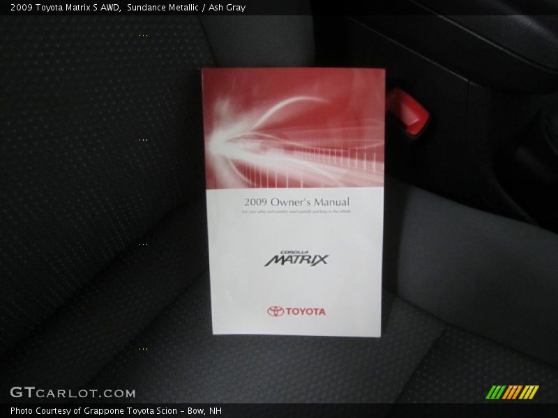 Sundance Metallic / Ash Gray 2009 Toyota Matrix S AWD