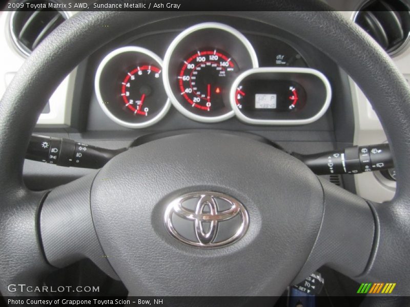 Sundance Metallic / Ash Gray 2009 Toyota Matrix S AWD