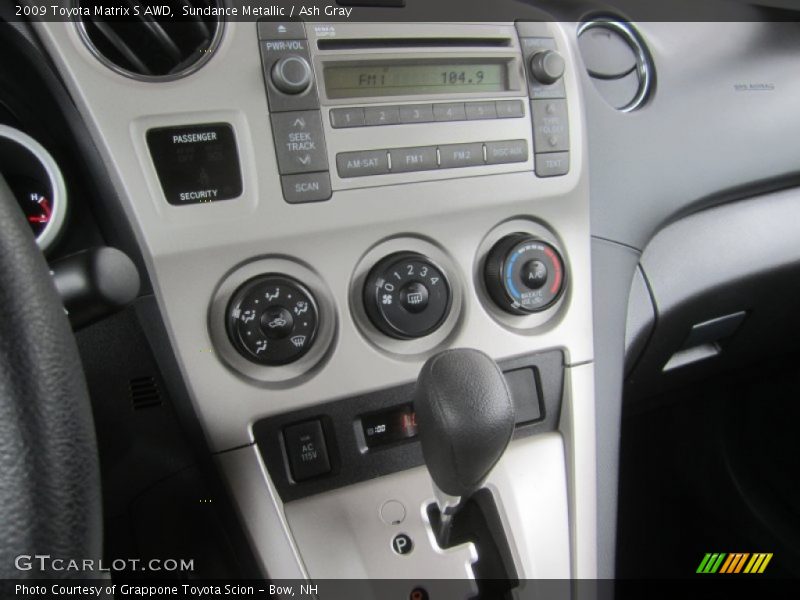 Sundance Metallic / Ash Gray 2009 Toyota Matrix S AWD