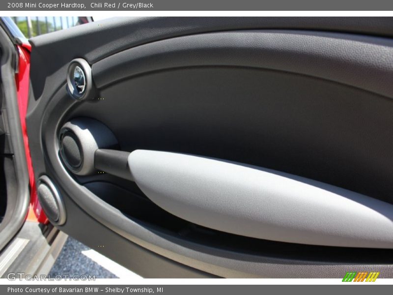 Chili Red / Grey/Black 2008 Mini Cooper Hardtop
