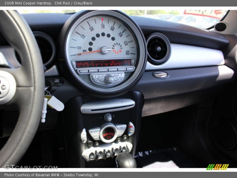Chili Red / Grey/Black 2008 Mini Cooper Hardtop