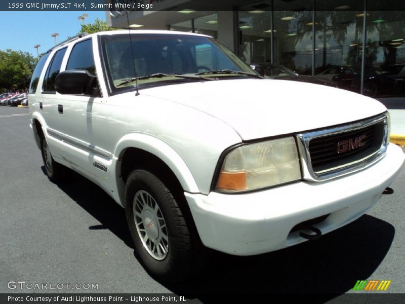 Summit White / Beige 1999 GMC Jimmy SLT 4x4