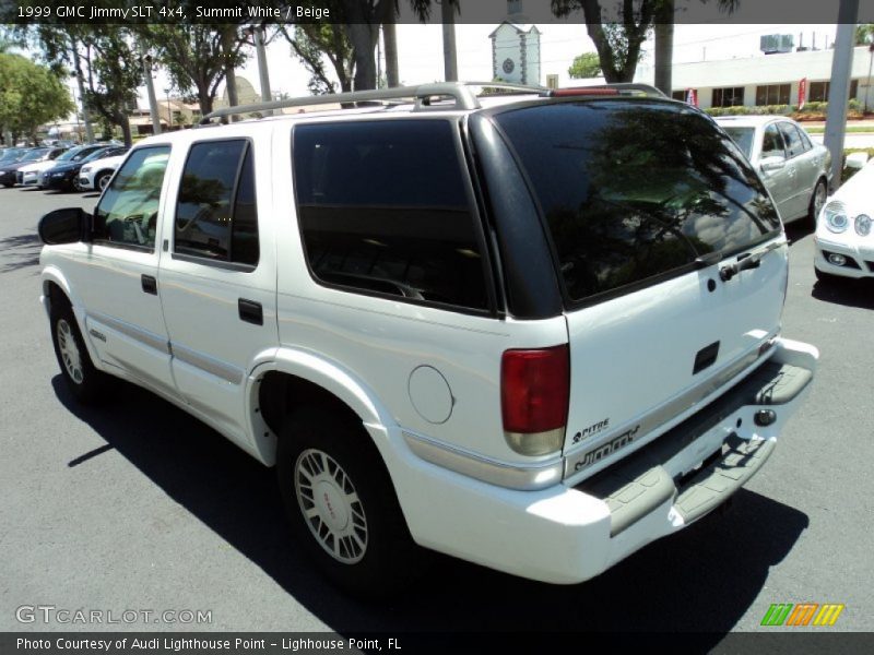 Summit White / Beige 1999 GMC Jimmy SLT 4x4