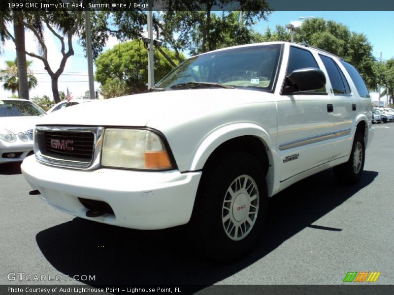 Summit White / Beige 1999 GMC Jimmy SLT 4x4