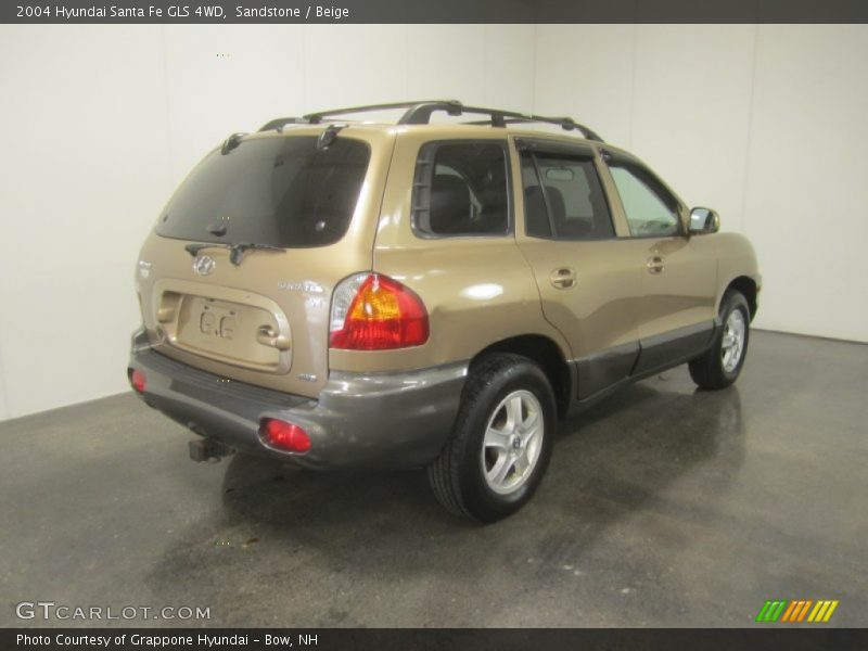 Sandstone / Beige 2004 Hyundai Santa Fe GLS 4WD