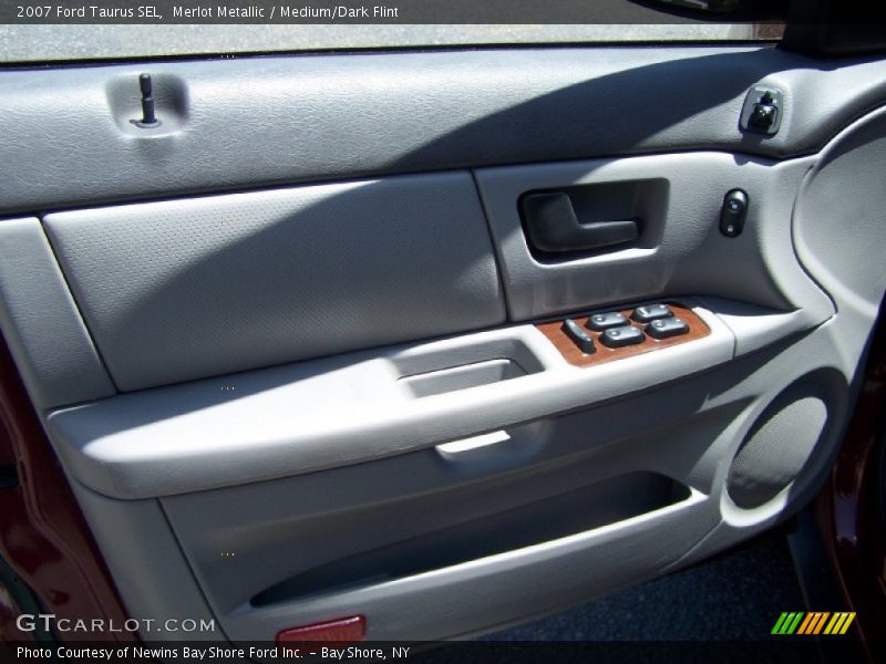 Merlot Metallic / Medium/Dark Flint 2007 Ford Taurus SEL