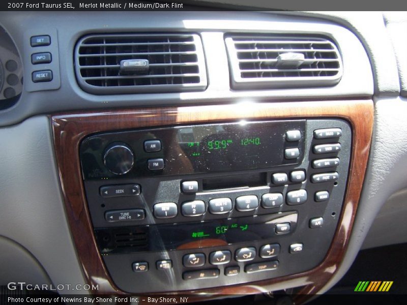 Merlot Metallic / Medium/Dark Flint 2007 Ford Taurus SEL