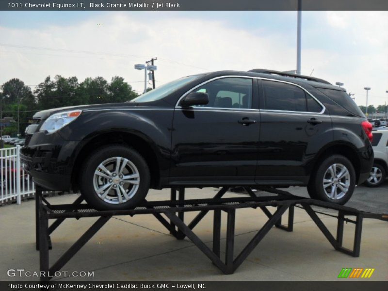 Black Granite Metallic / Jet Black 2011 Chevrolet Equinox LT