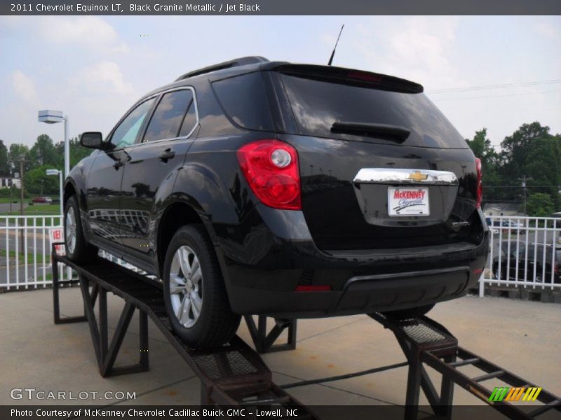 Black Granite Metallic / Jet Black 2011 Chevrolet Equinox LT