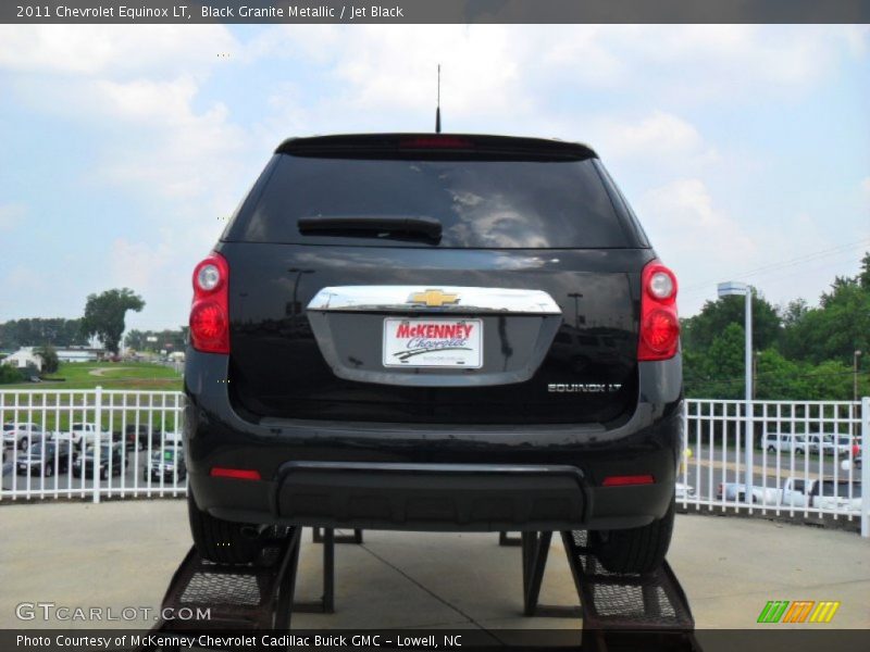Black Granite Metallic / Jet Black 2011 Chevrolet Equinox LT