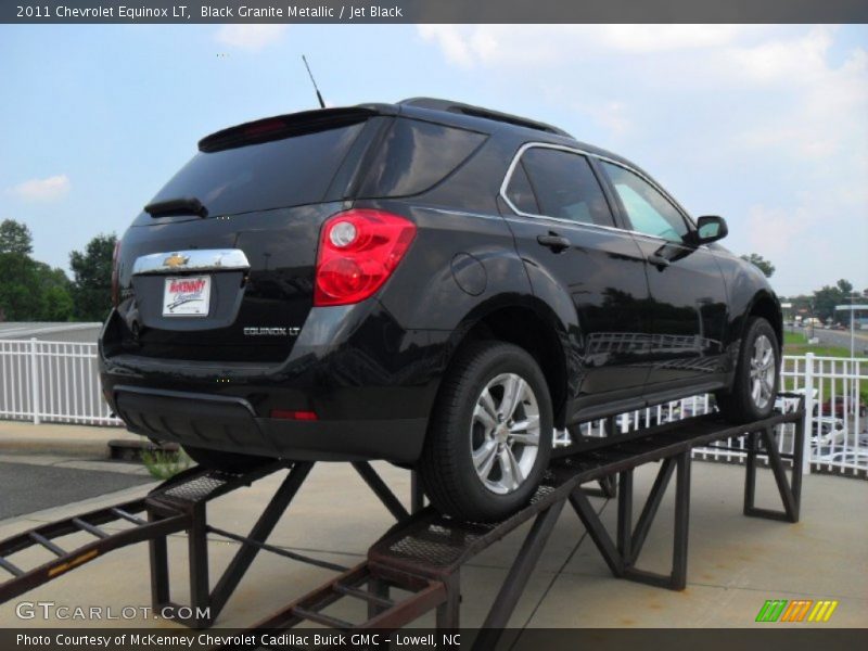 Black Granite Metallic / Jet Black 2011 Chevrolet Equinox LT