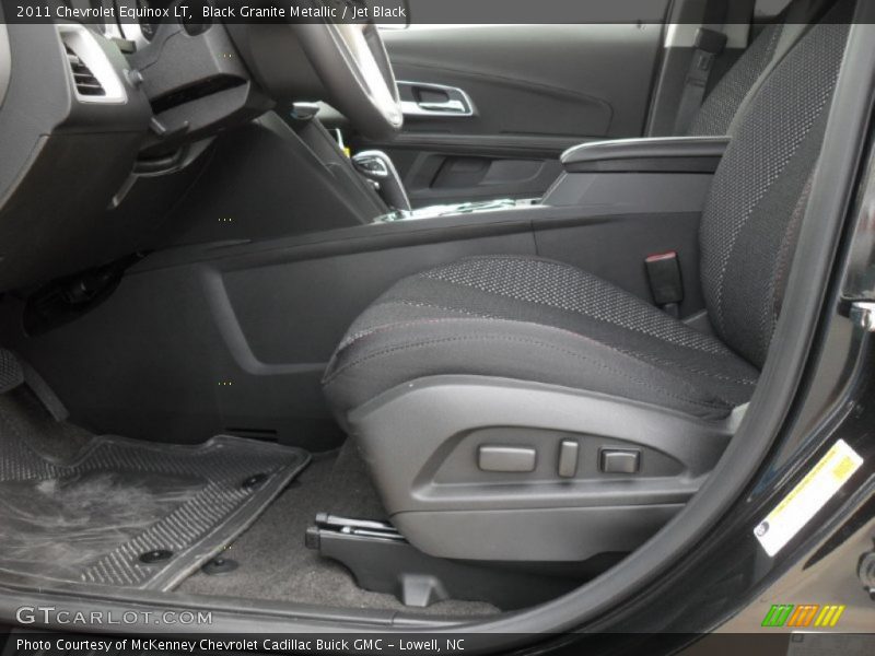 Black Granite Metallic / Jet Black 2011 Chevrolet Equinox LT