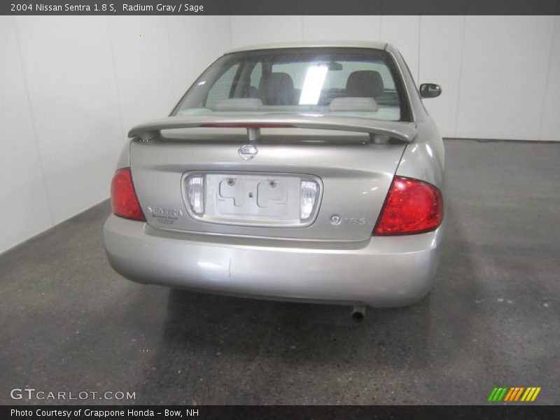 Radium Gray / Sage 2004 Nissan Sentra 1.8 S