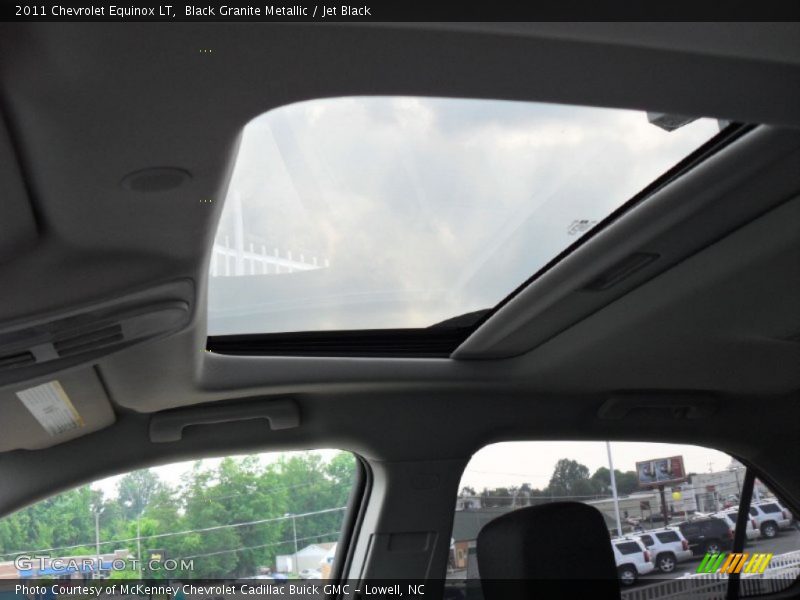 Black Granite Metallic / Jet Black 2011 Chevrolet Equinox LT