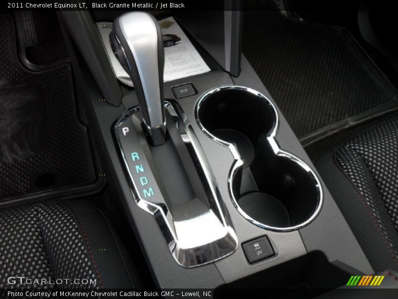 Black Granite Metallic / Jet Black 2011 Chevrolet Equinox LT