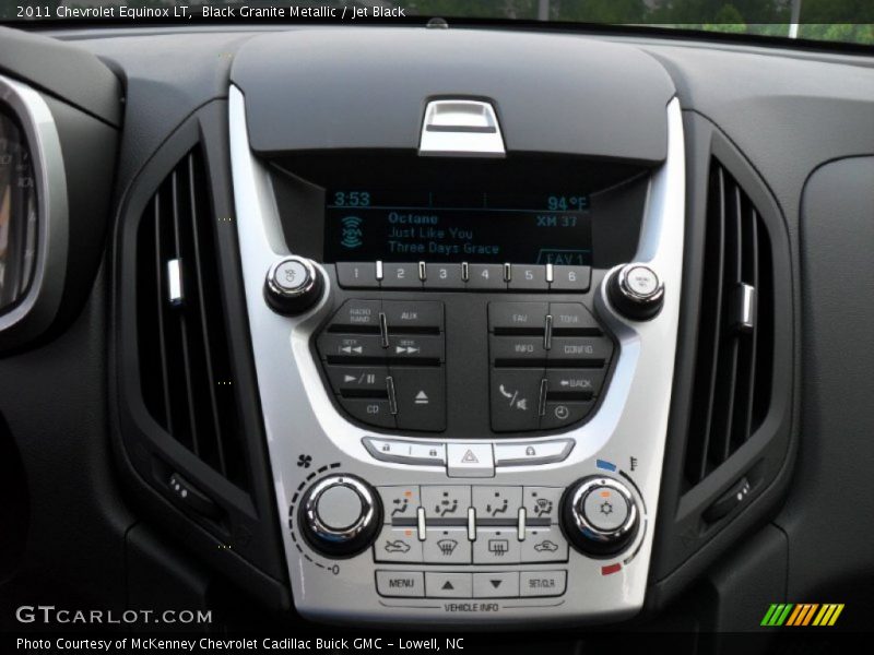 Black Granite Metallic / Jet Black 2011 Chevrolet Equinox LT