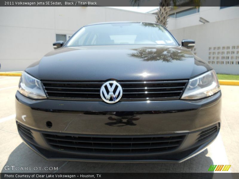 Black / Titan Black 2011 Volkswagen Jetta SE Sedan