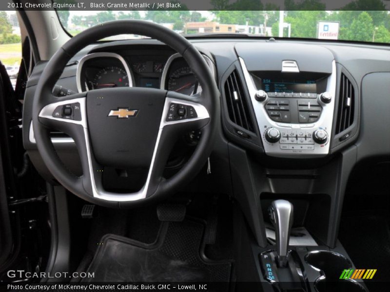 Black Granite Metallic / Jet Black 2011 Chevrolet Equinox LT