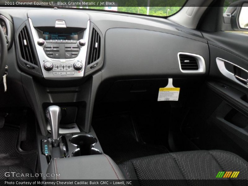 Black Granite Metallic / Jet Black 2011 Chevrolet Equinox LT