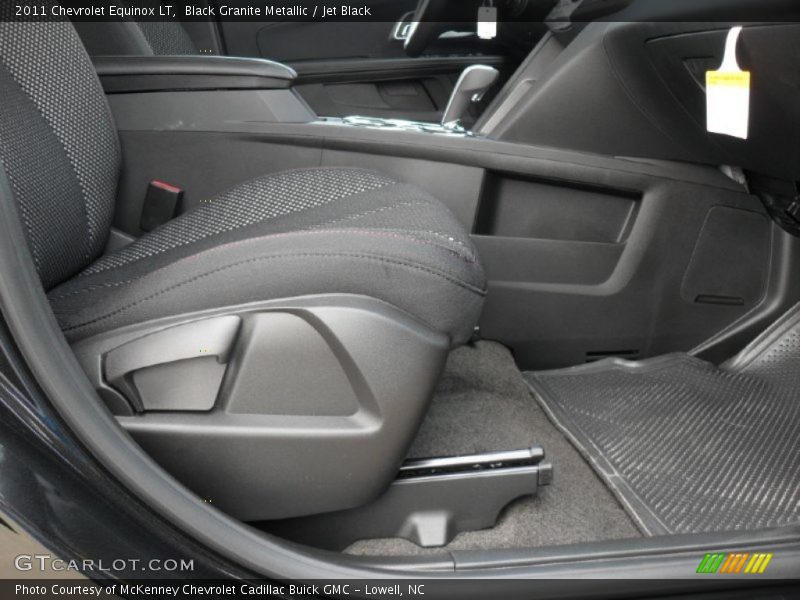 Black Granite Metallic / Jet Black 2011 Chevrolet Equinox LT
