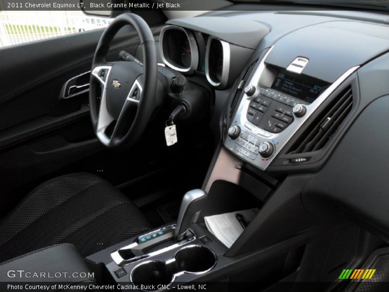 Black Granite Metallic / Jet Black 2011 Chevrolet Equinox LT