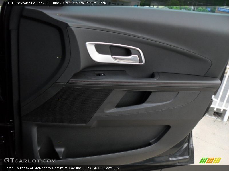 Black Granite Metallic / Jet Black 2011 Chevrolet Equinox LT