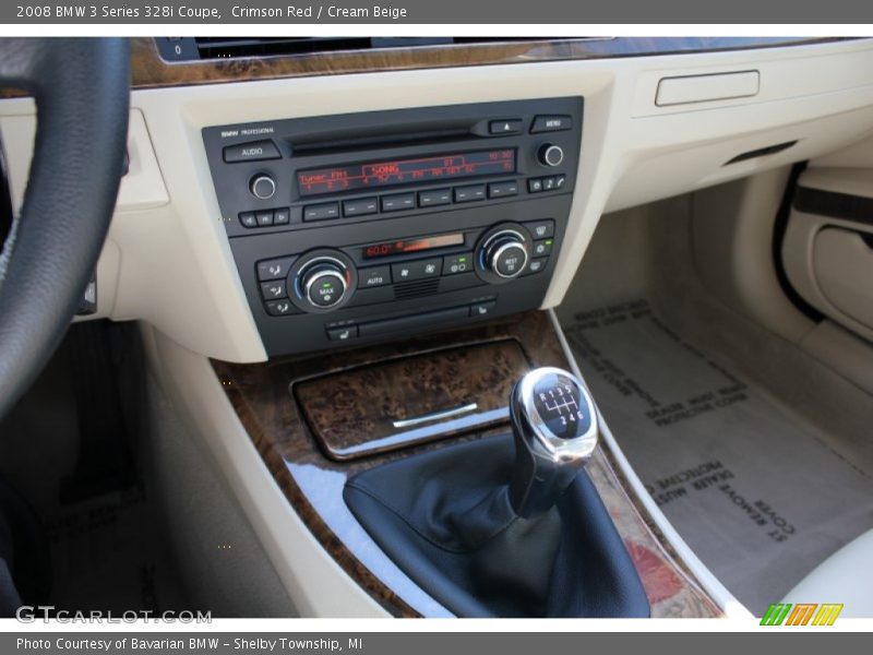 Crimson Red / Cream Beige 2008 BMW 3 Series 328i Coupe