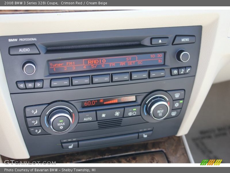 Crimson Red / Cream Beige 2008 BMW 3 Series 328i Coupe