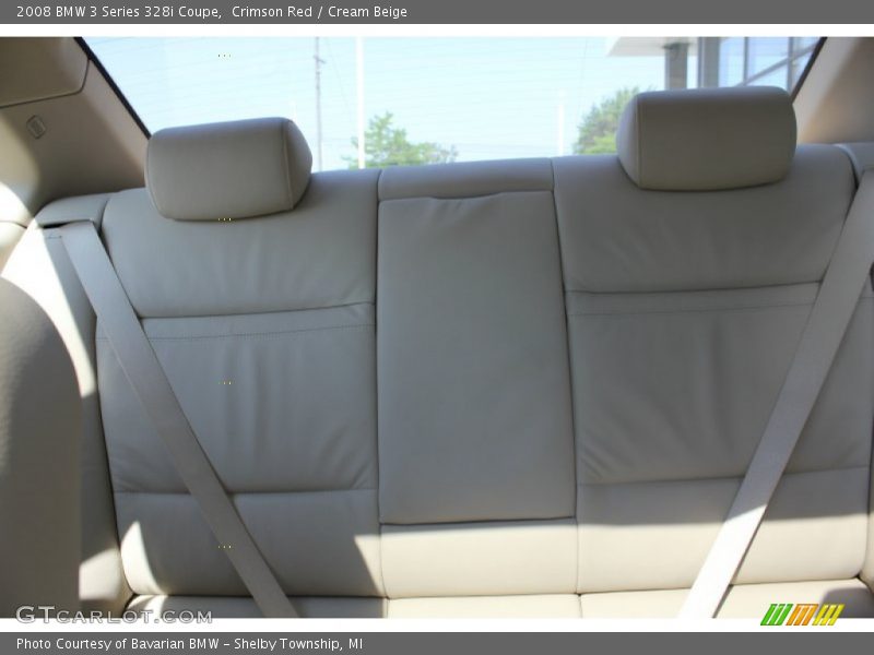 Crimson Red / Cream Beige 2008 BMW 3 Series 328i Coupe