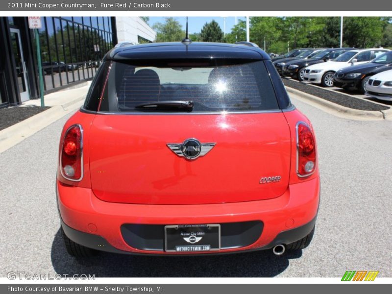 Pure Red / Carbon Black 2011 Mini Cooper Countryman