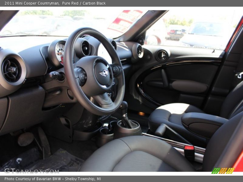 Pure Red / Carbon Black 2011 Mini Cooper Countryman