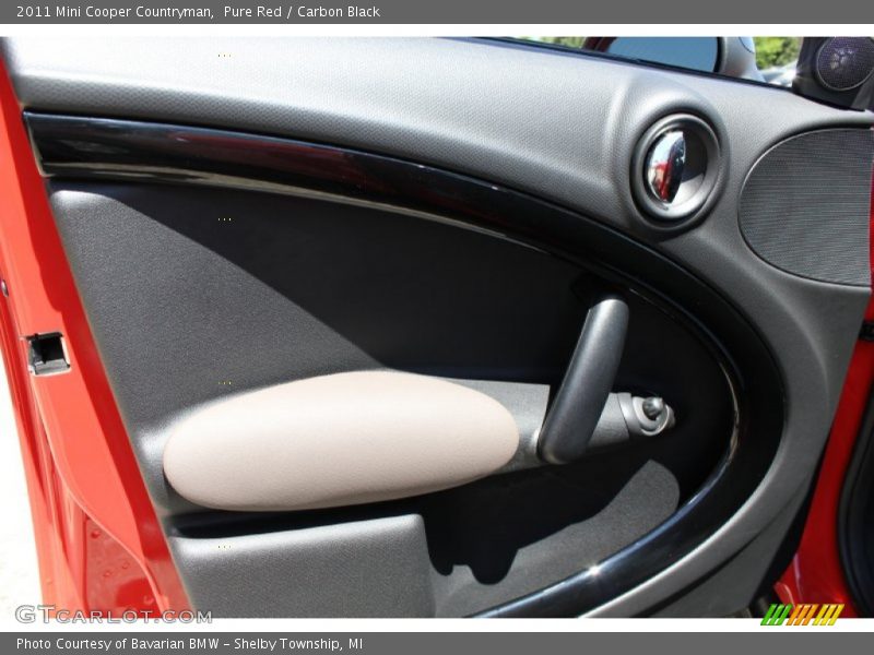 Pure Red / Carbon Black 2011 Mini Cooper Countryman
