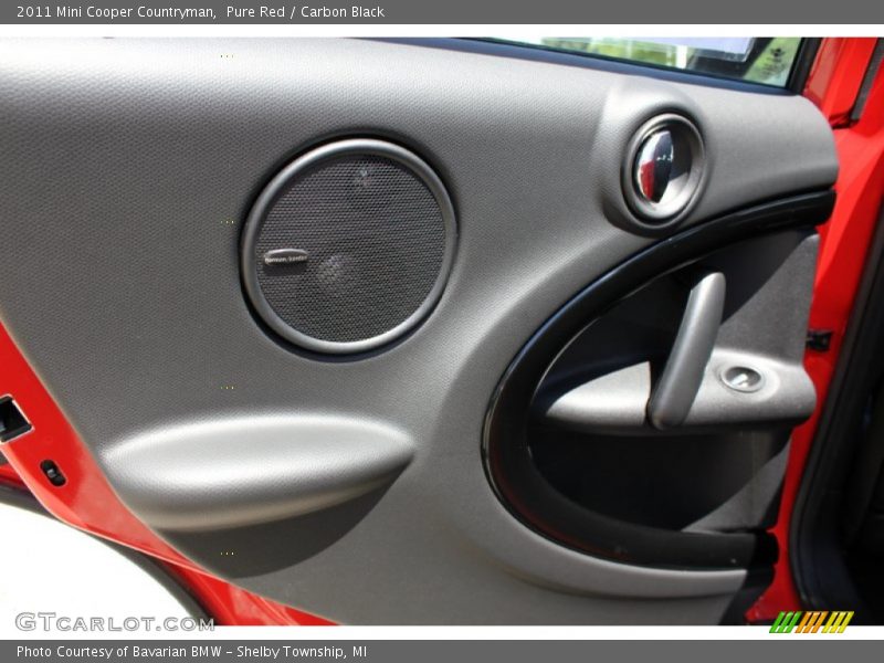 Pure Red / Carbon Black 2011 Mini Cooper Countryman