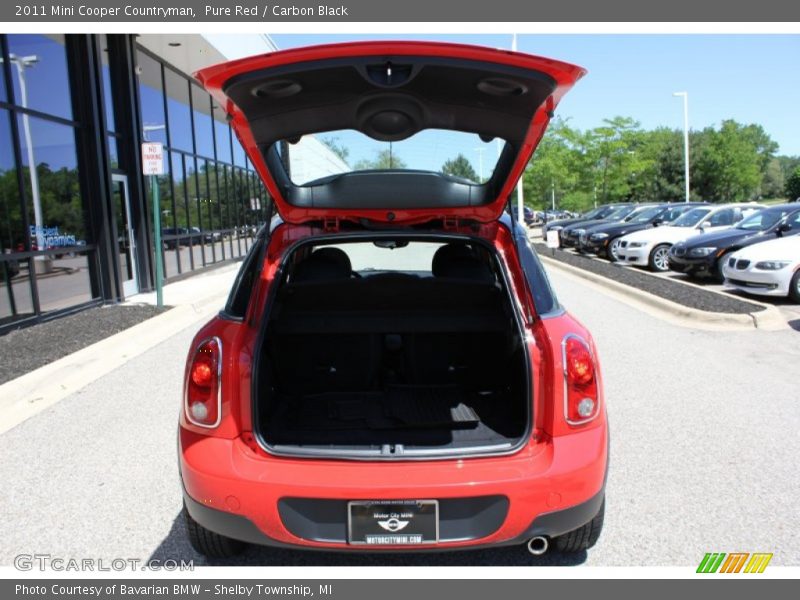 Pure Red / Carbon Black 2011 Mini Cooper Countryman