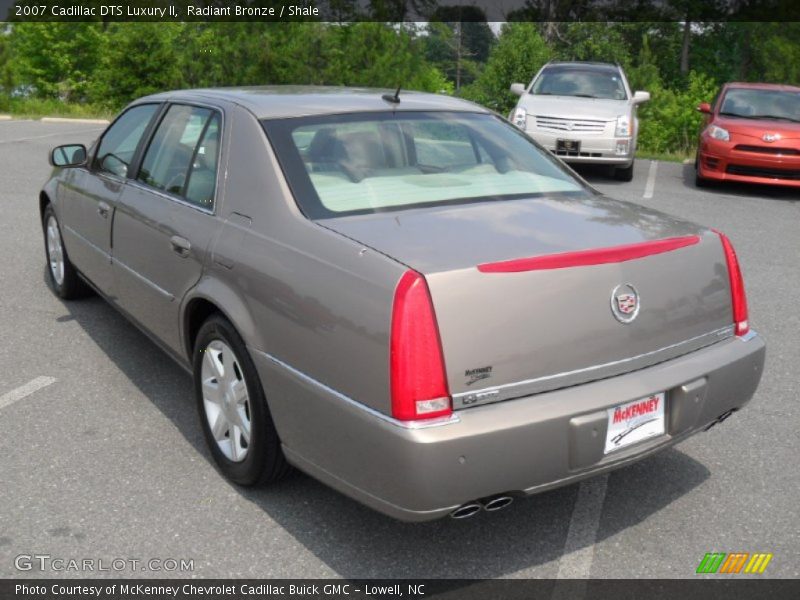 Radiant Bronze / Shale 2007 Cadillac DTS Luxury II