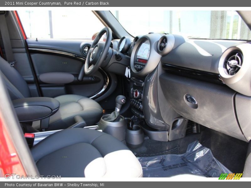 Pure Red / Carbon Black 2011 Mini Cooper Countryman
