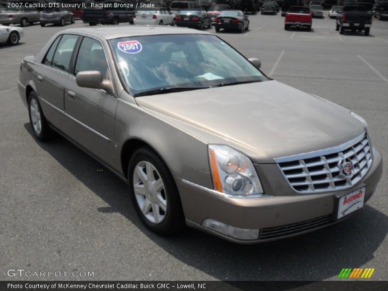 Radiant Bronze / Shale 2007 Cadillac DTS Luxury II
