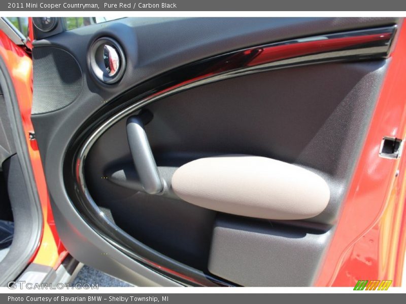 Pure Red / Carbon Black 2011 Mini Cooper Countryman