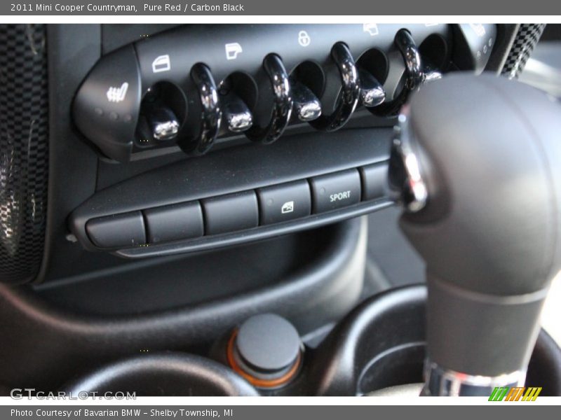 Pure Red / Carbon Black 2011 Mini Cooper Countryman