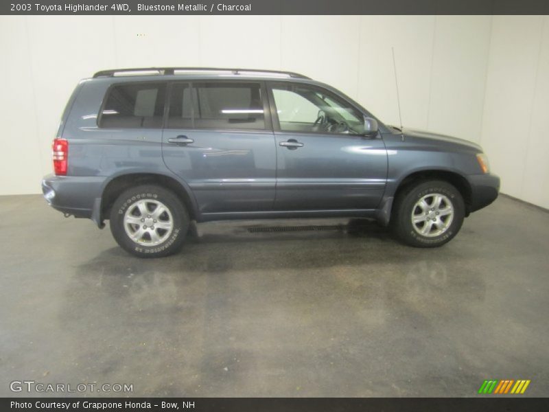 Bluestone Metallic / Charcoal 2003 Toyota Highlander 4WD