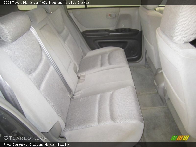Bluestone Metallic / Charcoal 2003 Toyota Highlander 4WD