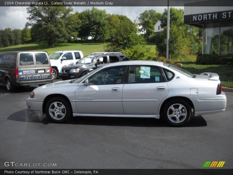 Galaxy Silver Metallic / Medium Gray 2004 Chevrolet Impala LS